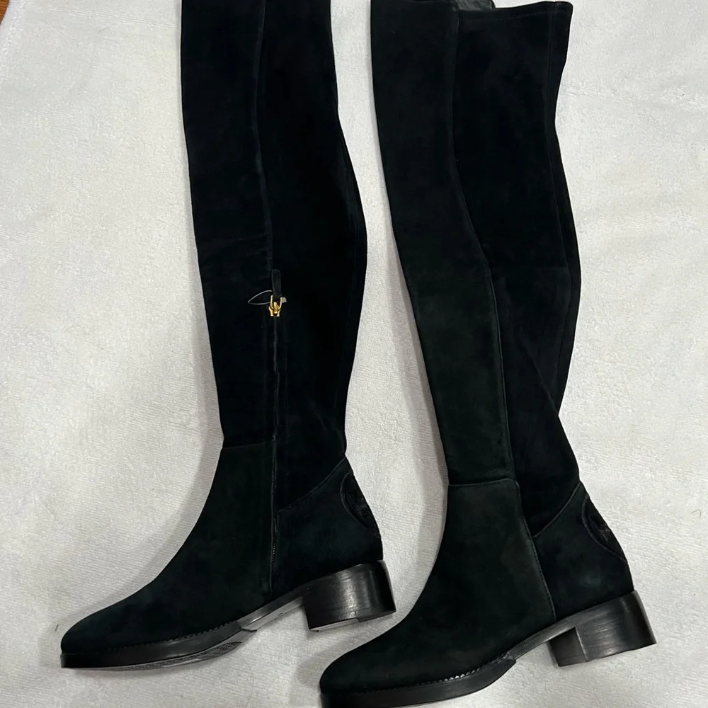 Tory‎ Burch Thea suede over the knee boots size 6